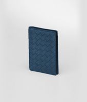 Bottega Veneta® Électrique Intrecciato Washed Lambskin Card Case Bottega Veneta® Électrique Intrecciato Washed Lambskin Card Case