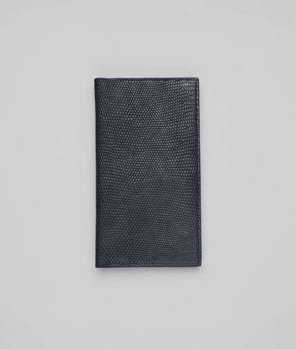 BOTTEGA VENETA - Tourmaline Antique Lizard Continental Wallet