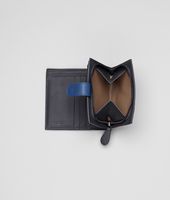 Bottega Veneta® Électrique Tourmaline Intrecciato Waxy French Flap Wallet Bottega Veneta® Électrique Tourmaline Intrecciato Waxy French Flap Wallet
