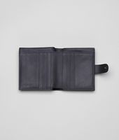 Bottega Veneta® Électrique Tourmaline Intrecciato Waxy French Flap Wallet Bottega Veneta® Électrique Tourmaline Intrecciato Waxy French Flap Wallet