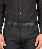 Bottega Veneta® NERO LIGHT CALF BELT Bottega Veneta® NERO LIGHT CALF BELT