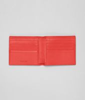 Bottega Veneta® PORTEMONNAIE AUS WEICHEM KROKODILLEDER FUMÉ NEW RED Bottega Veneta® PORTEMONNAIE AUS WEICHEM KROKODILLEDER FUMÉ NEW RED