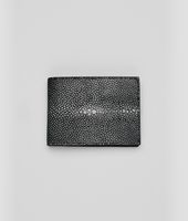 Bottega Veneta® Nero Soft Stingray Wallet Bottega Veneta® Nero Soft Stingray Wallet