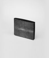 Bottega Veneta® Nero Soft Stingray Wallet Bottega Veneta® Nero Soft Stingray Wallet