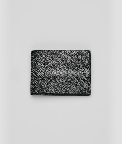 BOTTEGA VENETA - Nero Soft Stingray Wallet