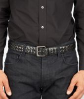 Bottega Veneta® GÜRTEL AUS CALANDRELEDER INTRECCIO Bottega Veneta® GÜRTEL AUS CALANDRELEDER INTRECCIO