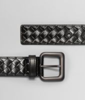 Bottega Veneta® INTRECCIO CALANDRE BELT Bottega Veneta® INTRECCIO CALANDRE BELT