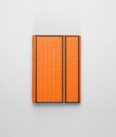 Bottega Veneta® Tangerine Intrecciato Nappa Glass Mini Ipad Case Bottega Veneta® Tangerine Intrecciato Nappa Glass Mini Ipad Case