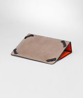 Bottega Veneta® Tangerine Intrecciato Nappa Glass Mini Ipad Case Bottega Veneta® Tangerine Intrecciato Nappa Glass Mini Ipad Case