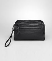 Bottega Veneta® NERO MADRAS HERITAGE TOILETRY CASE Bottega Veneta® NERO MADRAS HERITAGE TOILETRY CASE