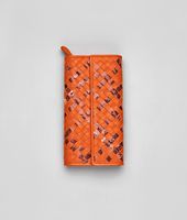 Bottega Veneta® Tangerine Intrecciato Ayers Nappa Continental Wallet Bottega Veneta® Tangerine Intrecciato Ayers Nappa Continental Wallet