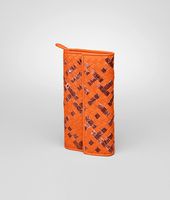 Bottega Veneta® Tangerine Intrecciato Ayers Nappa Continental Wallet Bottega Veneta® Tangerine Intrecciato Ayers Nappa Continental Wallet