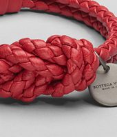 Bottega Veneta® Fraise Intrecciato Nappa Bracelet Bottega Veneta® Fraise Intrecciato Nappa Bracelet