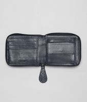 Bottega Veneta® PRUSSE MADRAS HERITAGE ZIP AROUND WALLET Bottega Veneta® PRUSSE MADRAS HERITAGE ZIP AROUND WALLET