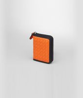 Bottega Veneta® Portemonnaie aus Nappaleder Glass Intrecciato Tangerine Bottega Veneta® Portemonnaie aus Nappaleder Glass Intrecciato Tangerine