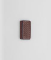 Bottega Veneta® Edoardo Électrique Intrecciato Washed Vintage Key Case Bottega Veneta® Edoardo Électrique Intrecciato Washed Vintage Key Case