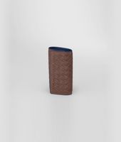Bottega Veneta® Edoardo Électrique Intrecciato Washed Vintage Key Case Bottega Veneta® Edoardo Électrique Intrecciato Washed Vintage Key Case