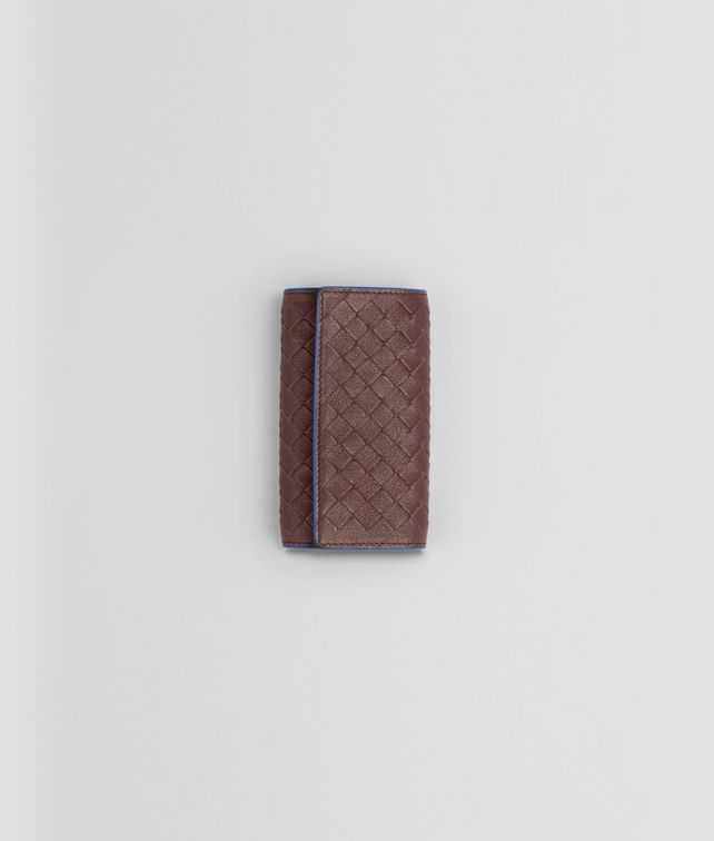 BOTTEGA VENETA Edoardo Électrique Intrecciato Washed Vintage Key Case Keyring or Bracelets E fp