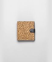 Bottega Veneta® Kenya Nero Pony Madras Heritage Mirror Wallet Bottega Veneta® Kenya Nero Pony Madras Heritage Mirror Wallet