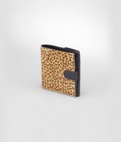 Bottega Veneta® Kenya Nero Pony Madras Heritage Mirror Wallet Bottega Veneta® Kenya Nero Pony Madras Heritage Mirror Wallet