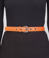 Bottega Veneta® Gürtel aus Nappaleder Intrecciato Tangerine Bottega Veneta® Gürtel aus Nappaleder Intrecciato Tangerine