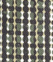 Bottega Veneta® BLACK DARK GREEN COTTON SILK TIE Bottega Veneta® BLACK DARK GREEN COTTON SILK TIE