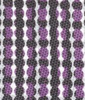 Bottega Veneta® BLACK DARK PURPLE COTTON SILK TIE Bottega Veneta® BLACK DARK PURPLE COTTON SILK TIE