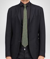 Bottega Veneta® OLIVE GREY SILK TIE Bottega Veneta® OLIVE GREY SILK TIE