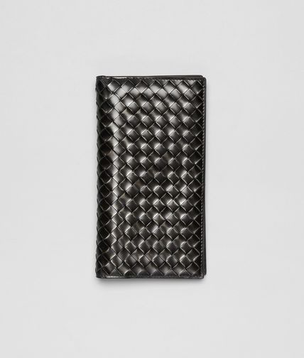 BOTTEGA VENETA - INTRECCIO CALANDRE CONTINENTAL WALLET