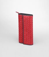 Bottega Veneta® Fraise Intrecciato Nappa Glass Continental Wallet Bottega Veneta® Fraise Intrecciato Nappa Glass Continental Wallet