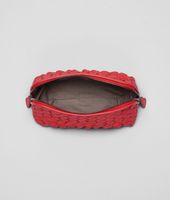 Bottega Veneta® Fraise Intrecciato Nappa Minionde Cosmetic Case Bottega Veneta® Fraise Intrecciato Nappa Minionde Cosmetic Case