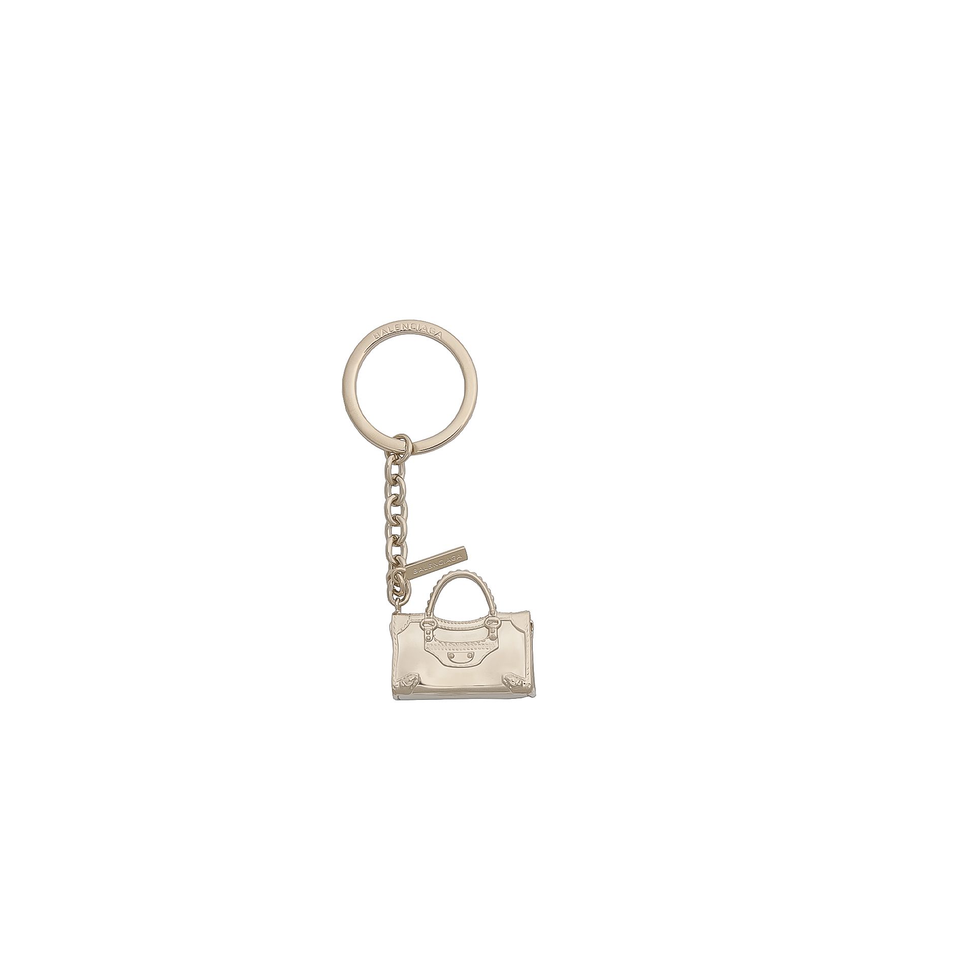 Balenciaga Classic City Llavero Oro Pálido Balenciaga Classic City Llavero Oro Pálido