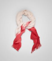 Bottega Veneta® Beige Red Silk Scarf Bottega Veneta® Beige Red Silk Scarf