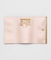 Bottega Veneta® Petalé Micropolo Key Case Bottega Veneta® Petalé Micropolo Key Case