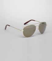 Bottega Veneta® GOLD GREY BRONZE MIRROR METAL EYEWEAR BV 274 Bottega Veneta® GOLD GREY BRONZE MIRROR METAL EYEWEAR BV 274