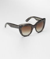 Bottega Veneta® Grey Spotted Acetate Eyewear BV 263 Bottega Veneta® Grey Spotted Acetate Eyewear BV 263