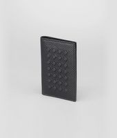 Bottega Veneta® QUADRATISCHES KARTENETUI AUS PERFORIERTEM, LEICHTEM KALSBSLEDER NERO Bottega Veneta® QUADRATISCHES KARTENETUI AUS PERFORIERTEM, LEICHTEM KALSBSLEDER NERO