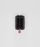 Bottega Veneta® Fraise Intrecciato Nappa Glass Coin Purse Bottega Veneta® Fraise Intrecciato Nappa Glass Coin Purse