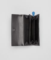 Bottega Veneta® Électrique Intrecciato Nappa Glass Continental Wallet Bottega Veneta® Électrique Intrecciato Nappa Glass Continental Wallet