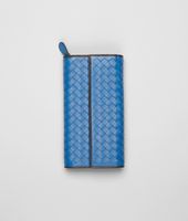 Bottega Veneta® Électrique Intrecciato Nappa Glass Continental Wallet Bottega Veneta® Électrique Intrecciato Nappa Glass Continental Wallet