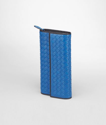 BOTTEGA VENETA - Électrique Intrecciato Nappa Glass Continental Wallet