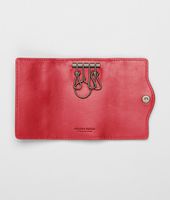 Bottega Veneta® Fraise Intrecciato Nappa Key Case Bottega Veneta® Fraise Intrecciato Nappa Key Case