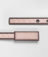 Bottega Veneta® BLUSH INTRECCIATO BORDER CALF Belt Bottega Veneta® BLUSH INTRECCIATO BORDER CALF Belt