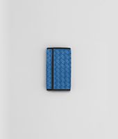 Bottega Veneta® Électrique Intrecciato Nappa Glass Key Case Bottega Veneta® Électrique Intrecciato Nappa Glass Key Case