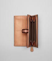 Bottega Veneta® NERO PALAZZO INTRECCIATO BORDER CALF Continental Wallet Bottega Veneta® NERO PALAZZO INTRECCIATO BORDER CALF Continental Wallet
