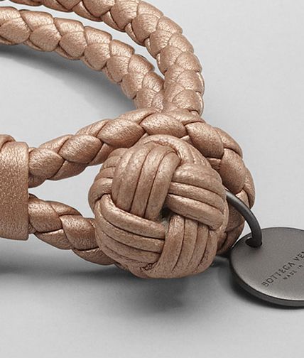 BOTTEGA VENETA - RAME MET INTRECCIATO NAPPA METALLIZZATO Bracelet