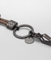 Bottega Veneta® SMOG MET INTRECCIATO NAPPA METALLIZZATO Key Ring Bottega Veneta® SMOG MET INTRECCIATO NAPPA METALLIZZATO Key Ring