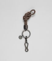 Bottega Veneta® SMOG MET INTRECCIATO NAPPA METALLIZZATO Key Ring Bottega Veneta® SMOG MET INTRECCIATO NAPPA METALLIZZATO Key Ring