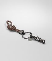 Bottega Veneta® SMOG MET INTRECCIATO NAPPA METALLIZZATO Key Ring Bottega Veneta® SMOG MET INTRECCIATO NAPPA METALLIZZATO Key Ring