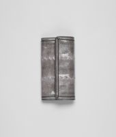 Bottega Veneta® MEDIUM GREY HARDWICKII BORDER CONTINENTAL WALLET Bottega Veneta® MEDIUM GREY HARDWICKII BORDER CONTINENTAL WALLET